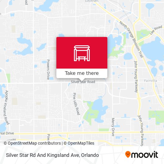 Silver Star Rd And Kingsland Ave map