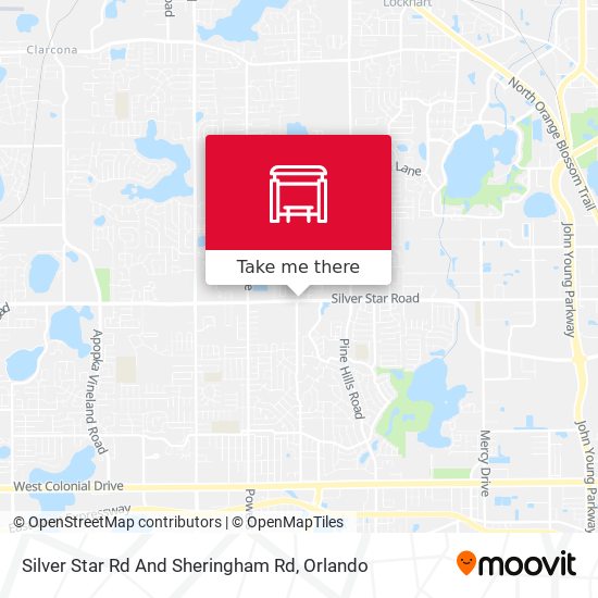 Silver Star Rd And Sheringham Rd map