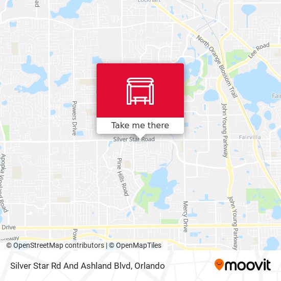 Silver Star Rd And Ashland Blvd map
