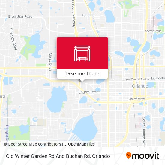 Old Winter Garden Rd And Buchan Rd map