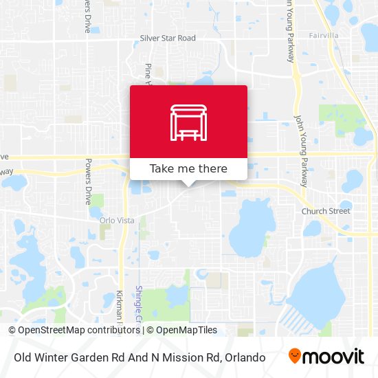 Old Winter Garden Rd And N Mission Rd map