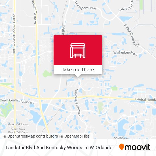 Mapa de Landstar Blvd And Kentucky Woods Ln W