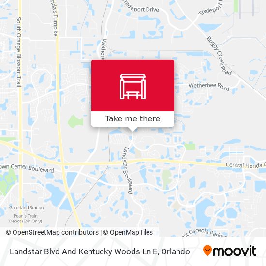 Mapa de Landstar Blvd And Kentucky Woods Ln E