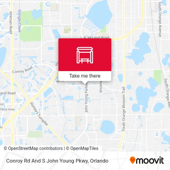 Mapa de Conroy Rd And S John Young Pkwy