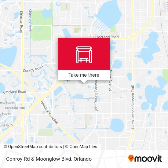 Conroy Rd & Moonglow Blvd map