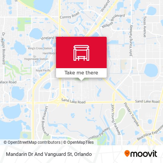 Mapa de Mandarin Dr And Vanguard St