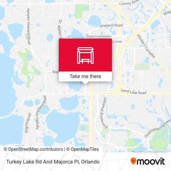 Mapa de Turkey Lake Rd And Majorca Pl