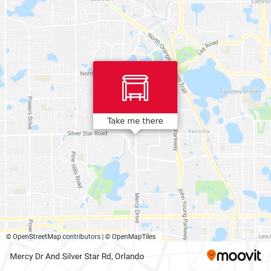 Mercy Dr And Silver Star Rd map