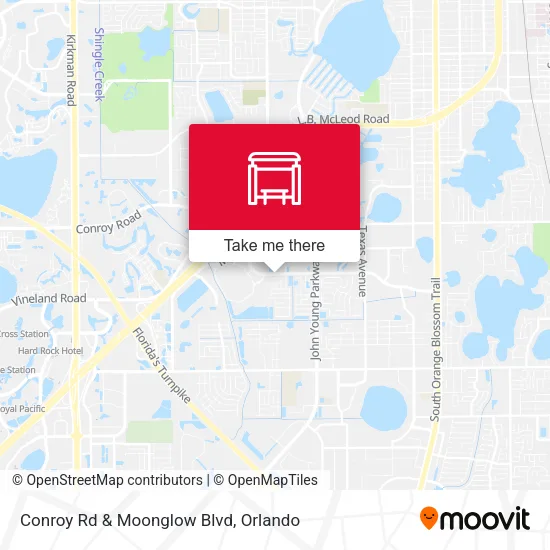 Conroy Rd & Moonglow Blvd map