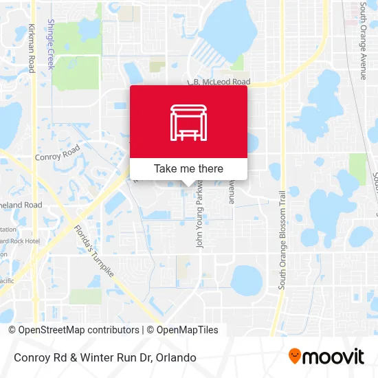 Conroy Rd & Winter Run Dr map