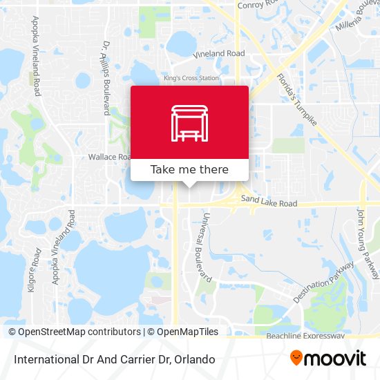 Mapa de International Dr And Carrier Dr