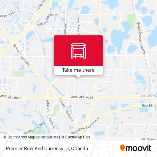 Premier Row And Currency Dr map