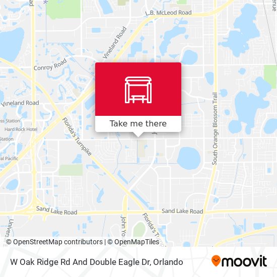 Mapa de W Oak Ridge Rd And Double Eagle Dr