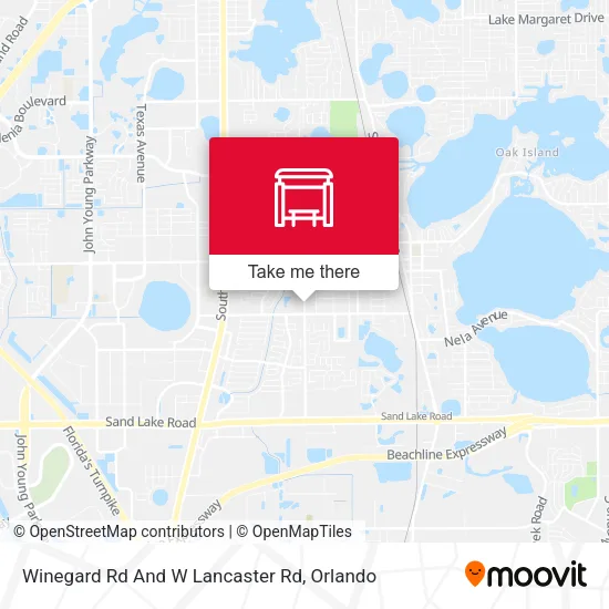 Mapa de Winegard Rd And W Lancaster Rd