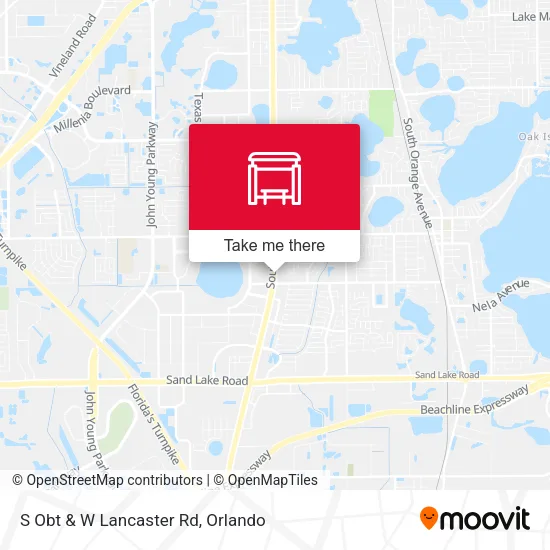 S Obt & W Lancaster Rd map