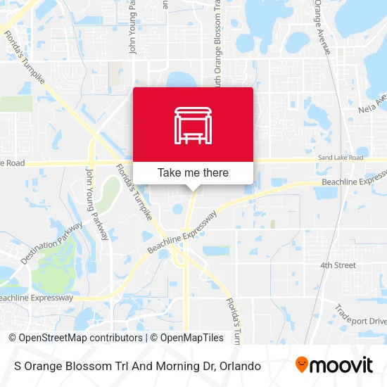 Mapa de S Orange Blossom Trl And Morning Dr