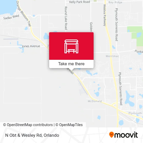 N Obt & Wesley Rd map