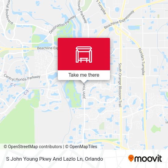 Mapa de S John Young Pkwy And Lazlo Ln
