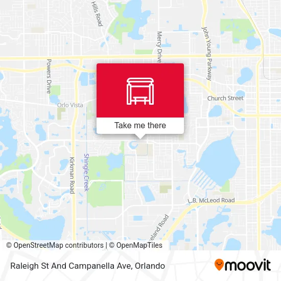 Mapa de Raleigh St And Campanella Ave
