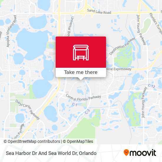 Sea Harbor Dr And Sea World Dr map