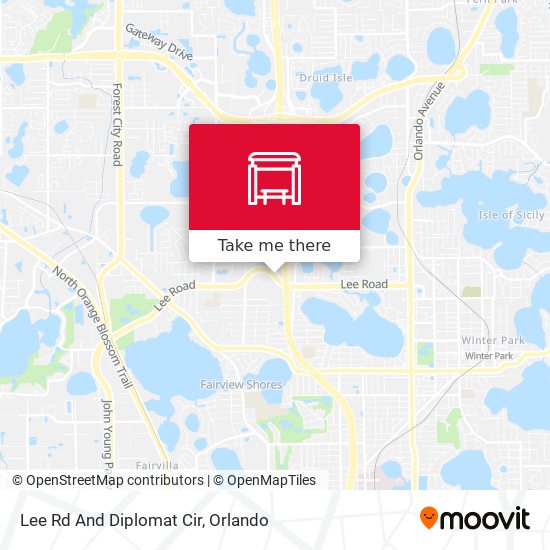 Mapa de Lee Rd And Diplomat Cir
