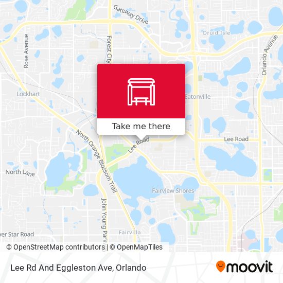 Lee Rd And Eggleston Ave map