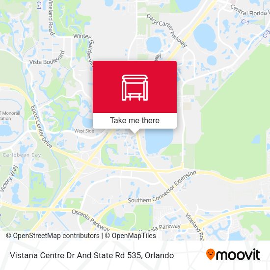Vistana Centre Dr And State Rd 535 map