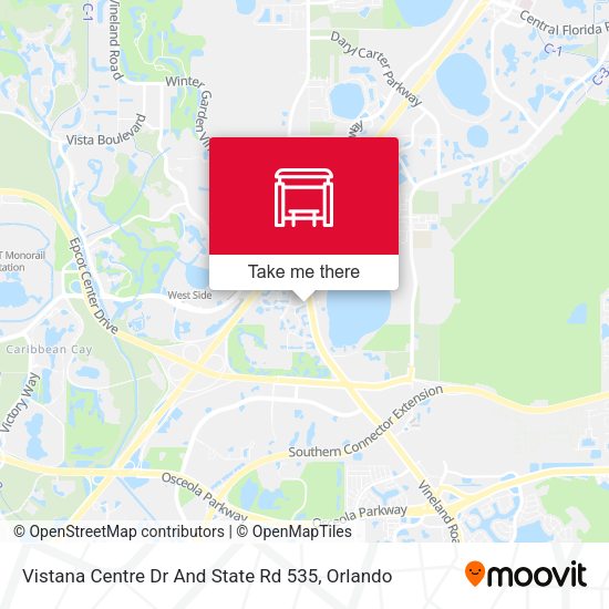 Vistana Centrle Dr And State Rd 535 map