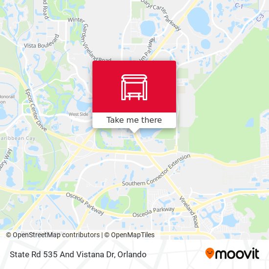 State Rd 535 And Vistana Dr map