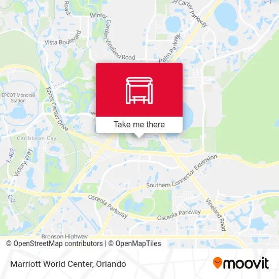 Marriott World Center map