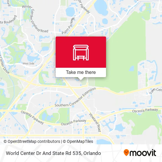 Mapa de World Center Dr And State Rd 535