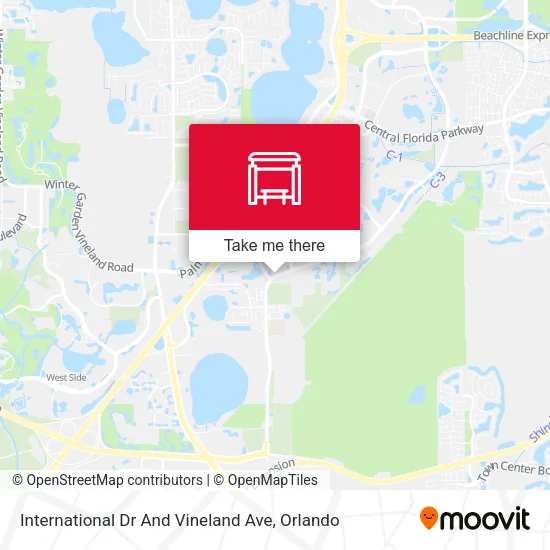 International Dr And Vineland Ave map