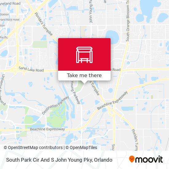 South Park Cir And S John Young Pky map