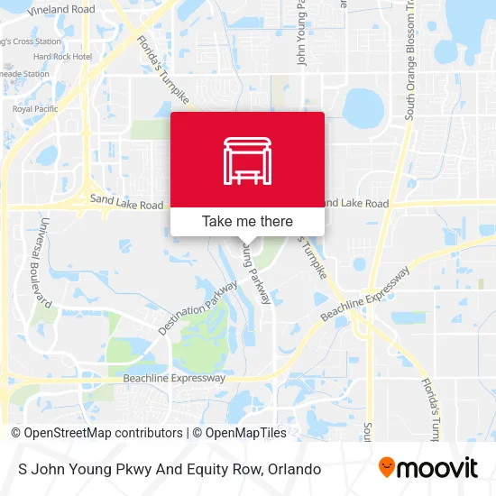Mapa de S John Young Pkwy And Equity Row