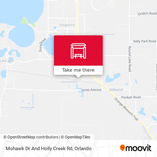 Mohawk  Dr And Holly Creek  Rd map