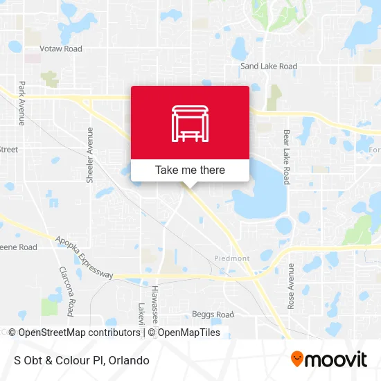 S Obt & Colour Pl map