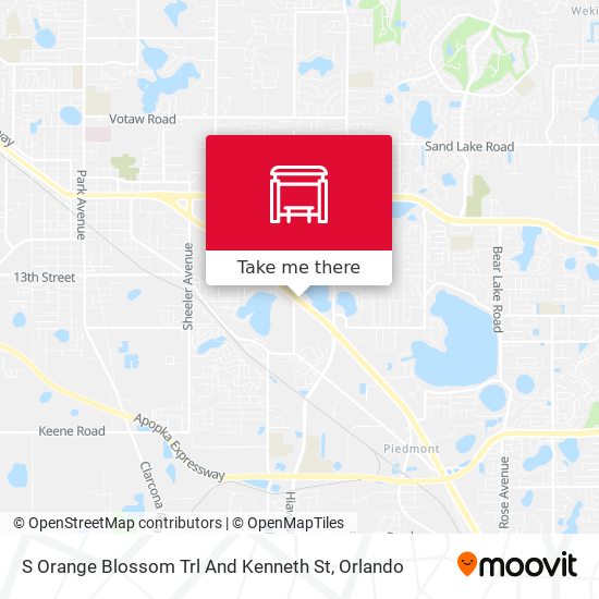 Mapa de S Orange Blossom Trl And Kenneth St