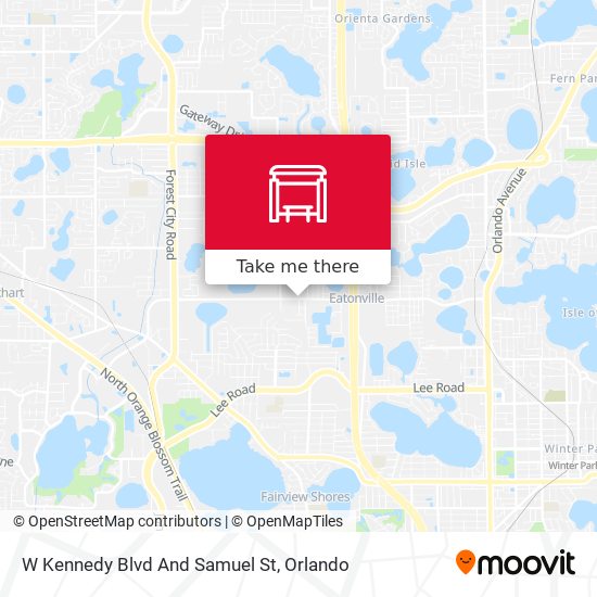 Mapa de W Kennedy Blvd And Samuel St