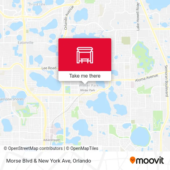 Morse Blvd & New York Ave map