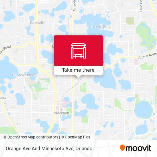 Orange Ave And Minnesota Ave map