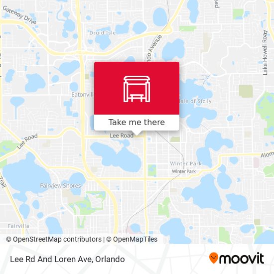 Mapa de Lee Rd And Loren Ave