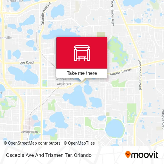 Mapa de Osceola Ave And Trismen Ter