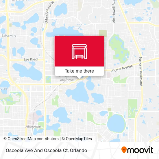 Mapa de Osceola Ave And Osceola Ct