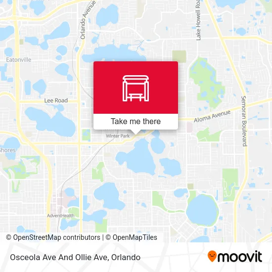 Mapa de Osceola Ave And Ollie Ave