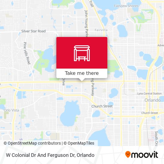 Mapa de W Colonial Dr And Ferguson Dr