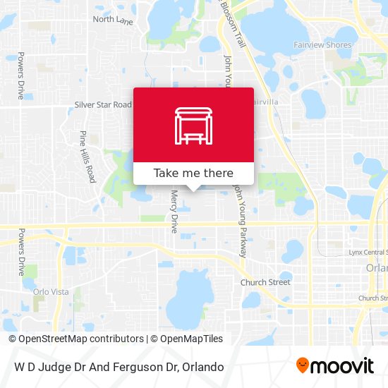 Mapa de W D Judge Dr And Ferguson Dr