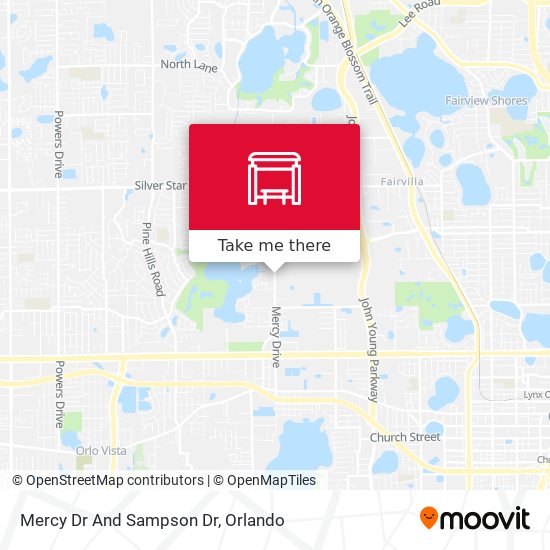 Mapa de Mercy Dr And Sampson Dr