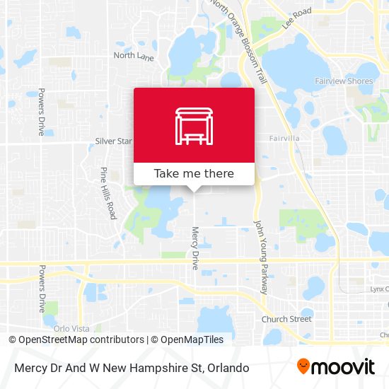 Mercy Dr And W New Hampshire St map