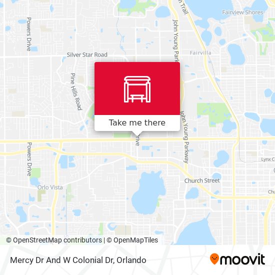 Mercy Dr And W Colonial Dr map