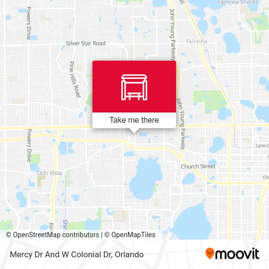 Mapa de Mercy Dr And W Colonial Dr